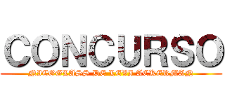 ＣＯＮＣＵＲＳＯ (NICOGLASS DE LEVI ACKERMAN)