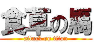 食草の馬 (attack on titan)