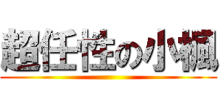 超任性の小楓 ()