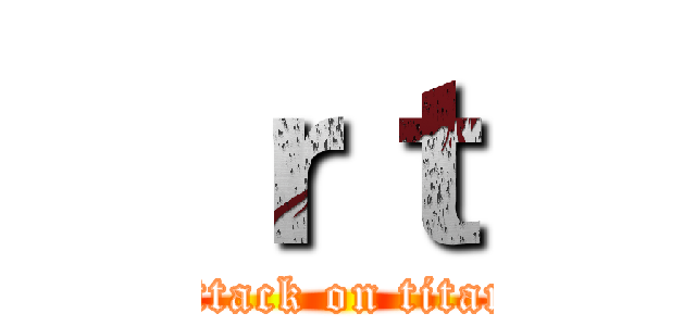 ｒｔ (attack on titan)