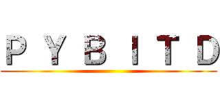 Ｐ Ｙ Ｂ Ｉ Ｔ Ｄ ()