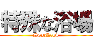 特殊な浴場 (SoapLand)