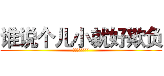 谁说个儿小就好欺负 (小而精类游戏推荐)