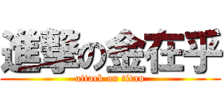 進撃の金在乎 (attack on titan)