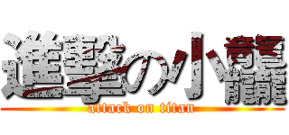進擊の小龘 (attack on titan)