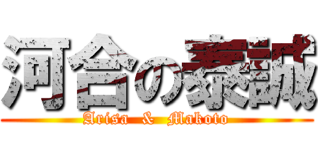 河合の泰誠 (Arisa  &  Makoto)