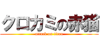 クロカミの赤猫 (attack on titan)