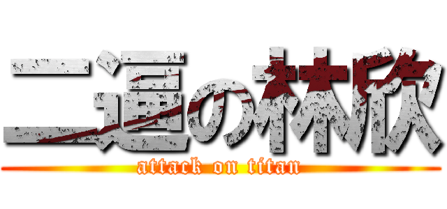 二逼の林欣 (attack on titan)