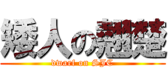 矮人の翹楚 (dwarf on SJC)