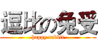 逗比の兔受 (happy rabbit)