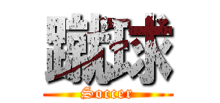 蹴球 (Soccer)