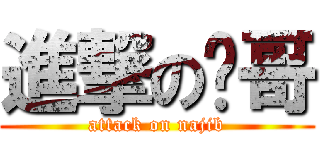 進撃の鸡哥 (attack on najib)