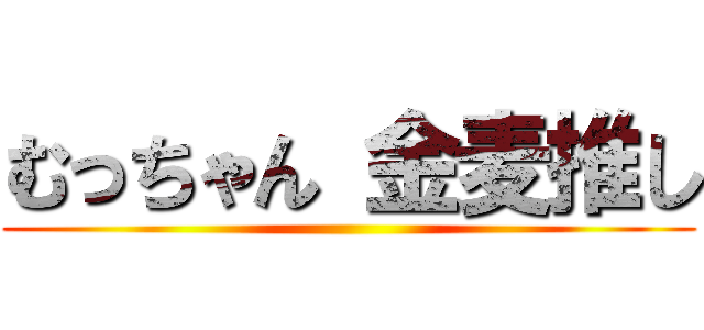 むっちゃん 金麦推し ()