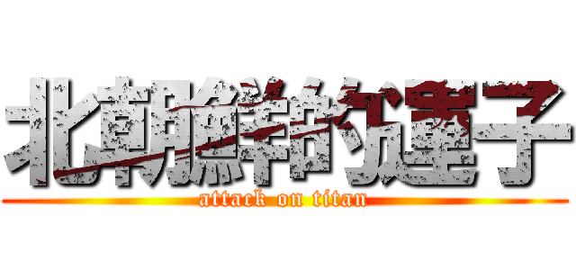 北朝鮮的運子 (attack on titan)