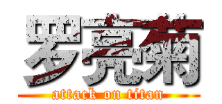 罗亮菊 (attack on titan)