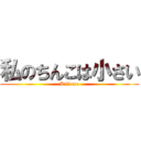 私のちんこは小さい (Kill me)