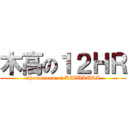 木高の１２ＨＲ (12homeroom of KIZUKURI )