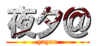 夜夕＠ (yayua)