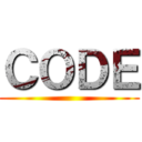 ＣＯＤＥ ()