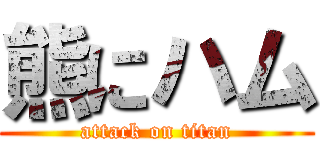熊にハム (attack on titan)