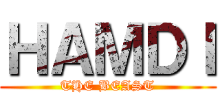 ＨＡＭＤＩ (THE BEAST)