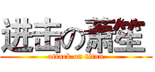 进击の萧笙  (attack on titan)