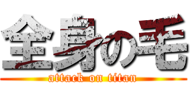 全身の毛 (attack on titan)