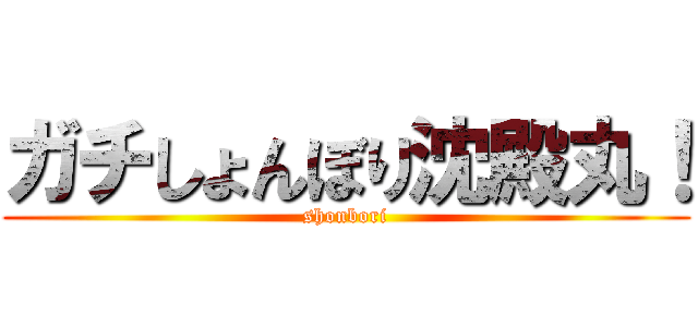 ガチしょんぼり沈殿丸！ (shonbori)