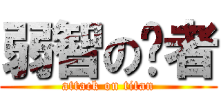 弱智の强者 (attack on titan)