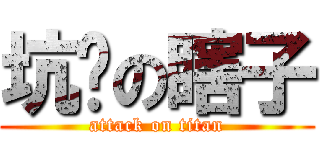 坑爹の瞎子 (attack on titan)