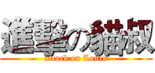 進擊の貓叔 (attack on Louis)