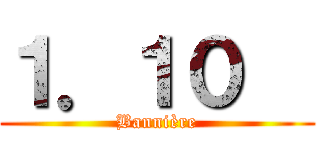 １．１０€ (Bannière)