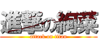 進撃の絢菜 (attack on titan)