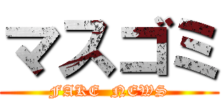 マスゴミ (FAKE  NEWS)