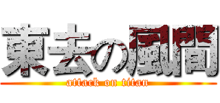 東去の風間 (attack on titan)