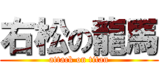 右松の龍馬 (attack on titan)