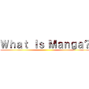 Ｗｈａｔ Ｉｓ Ｍａｎｇａ？ ()