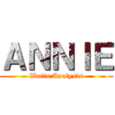 ＡＮＮＩＥ (Waifu Analysis)