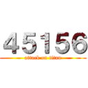 ４５１５６ (attack on titan)