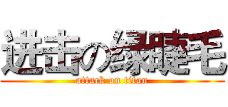 进击の绿睫毛 (attack on titan)