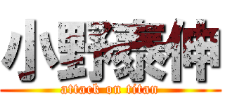 小野泰伸 (attack on titan)