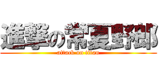進撃の常夏野郎 (attack on titan)