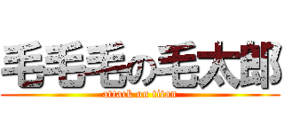 毛毛毛の毛太郎 (attack on titan)