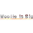 Ｗｏｏｌｉｅ ｉｓ Ｂｉｇ (john is small)