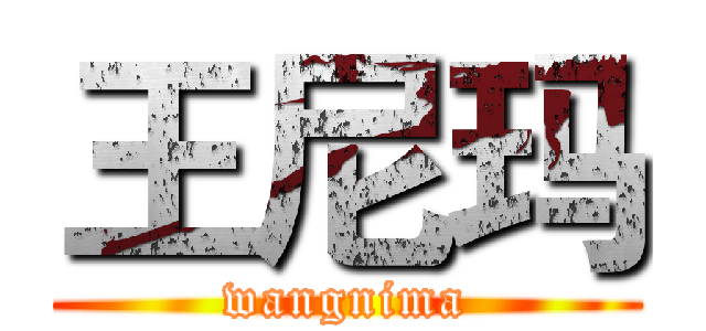 王尼玛 (wangnima)