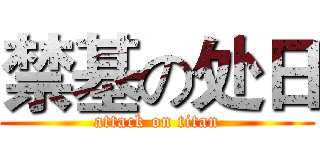 禁基の处日 (attack on titan)