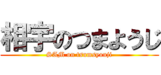 相宇のつまようじ (SAM on tsumsyouji)