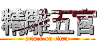 精雕五官 (attack on titan)