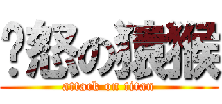 愤怒の猿猴 (attack on titan)