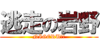 逃走の岩野 (NIGERU！！)